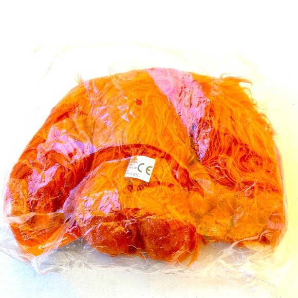 Weight Watchers Hunger Plush Orange Stuffed Hungry Monster Promo Toy 6” Rare New - Picture 4 of 9